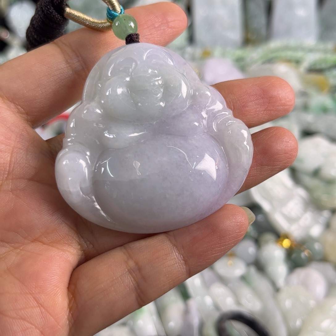 翡翠未镶嵌吊坠(不含链)瑕疵