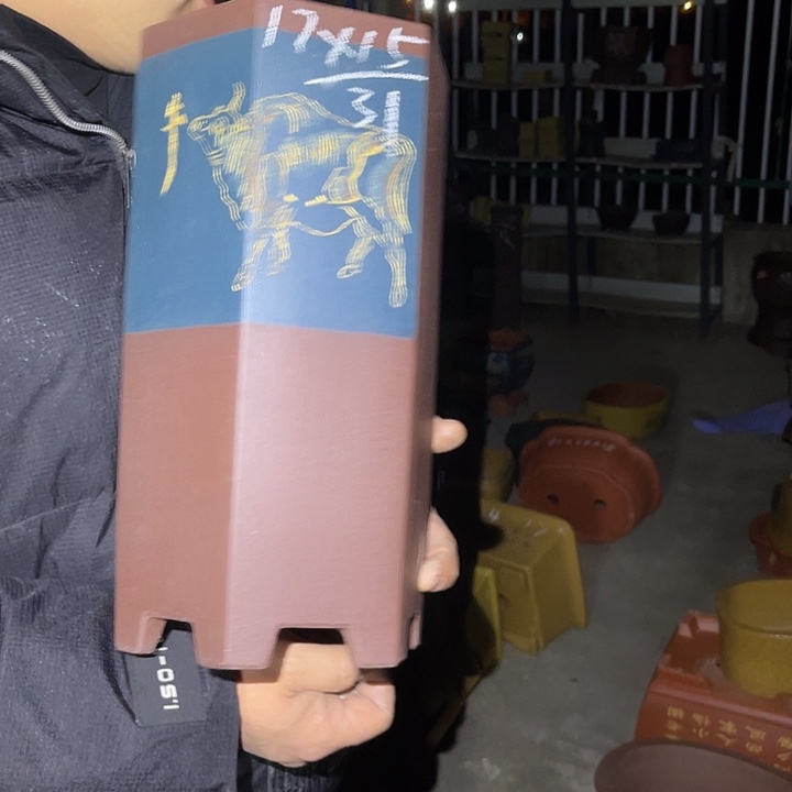 紫砂花盆紫砂等传统