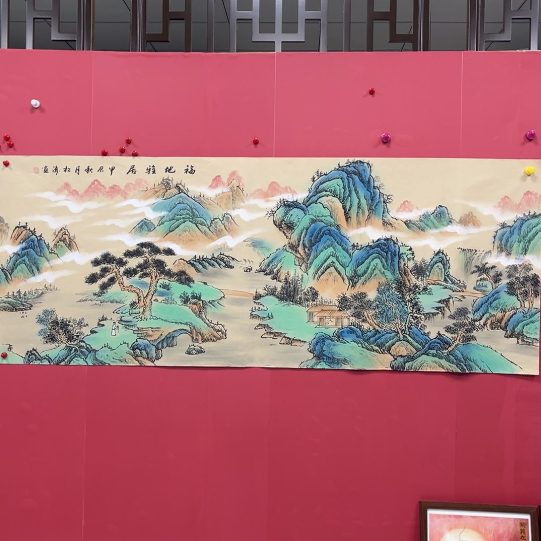 国画国画作品集一个由