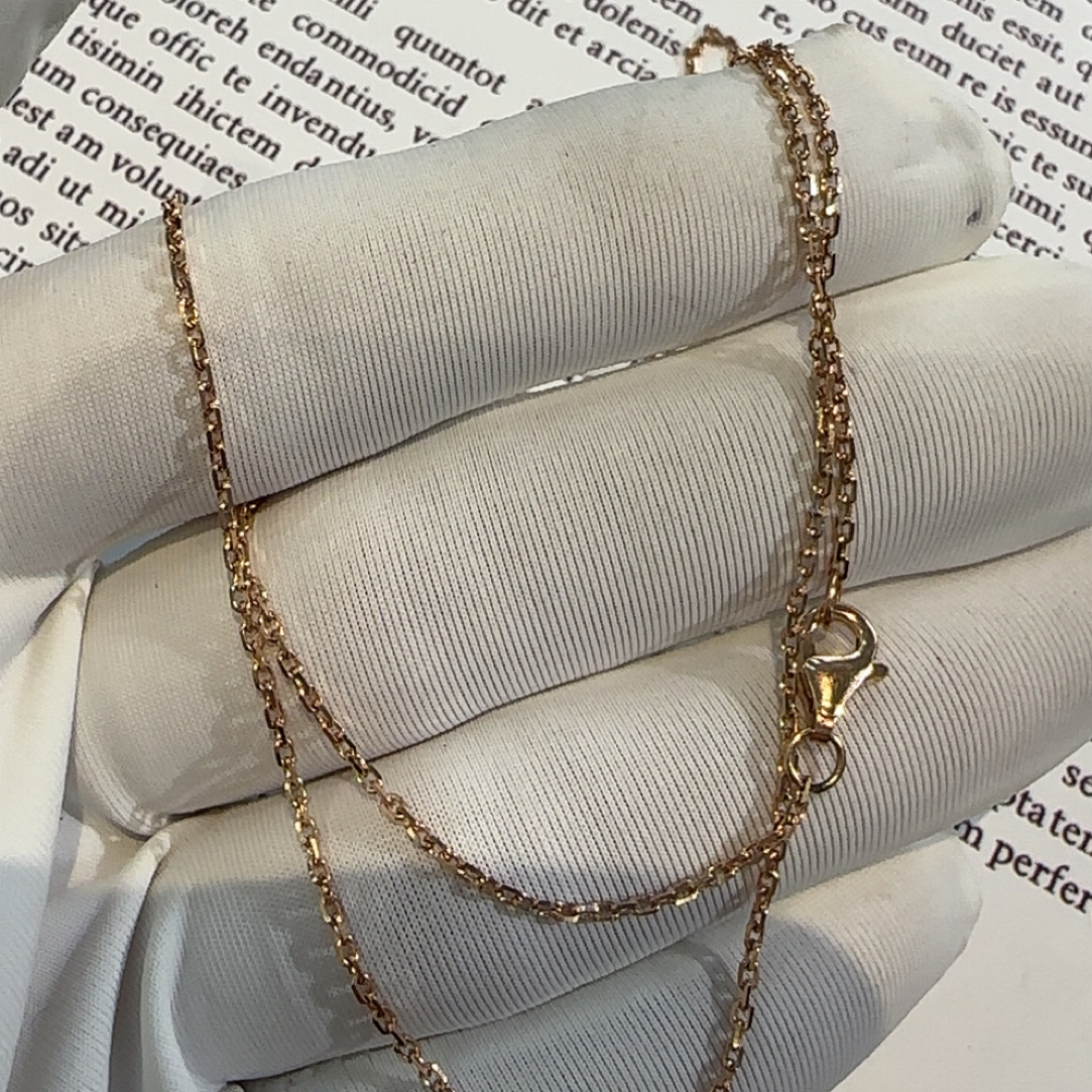 0-18K金十字链 经典简约