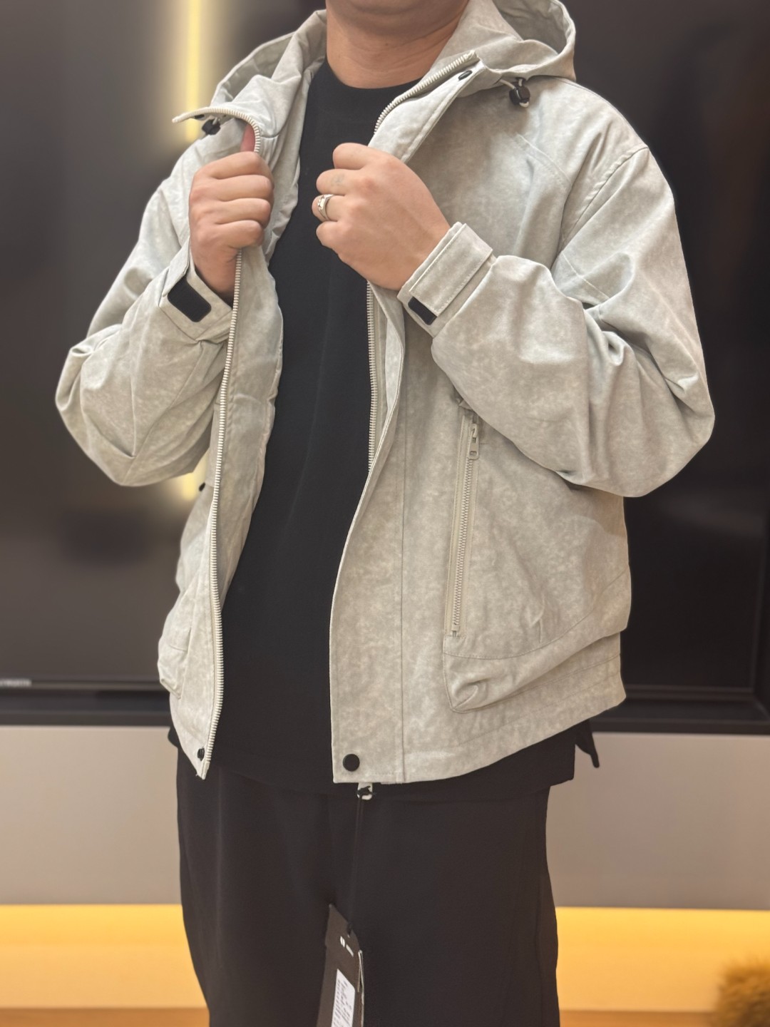 【小勋服饰】2025新款卫衣外套复古2826连帽春季休闲男款