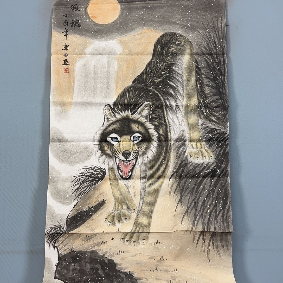 国画1522 牡丹仙子们加油
