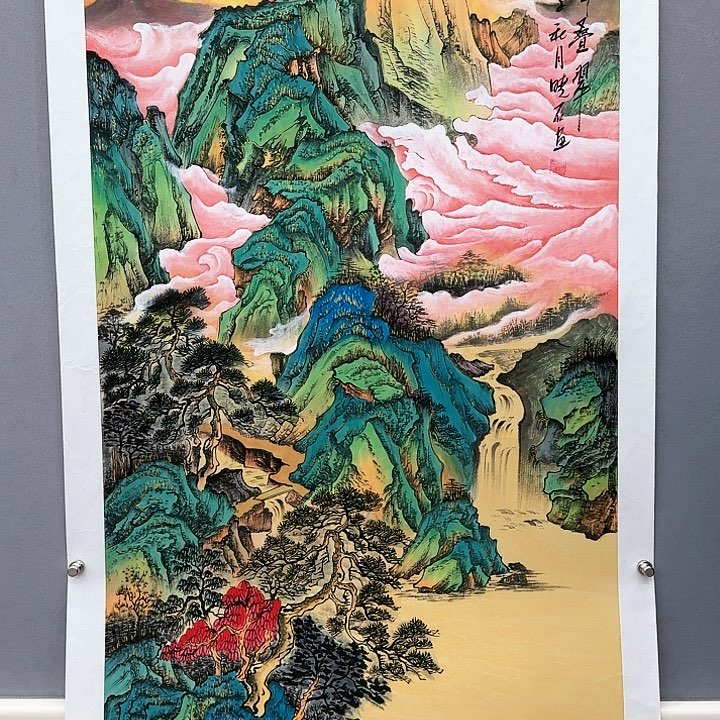 国画书法作品多次参加