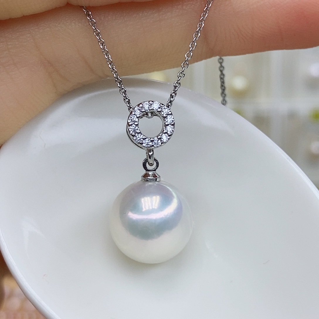 合金吊坠(赠链)淡水珍珠