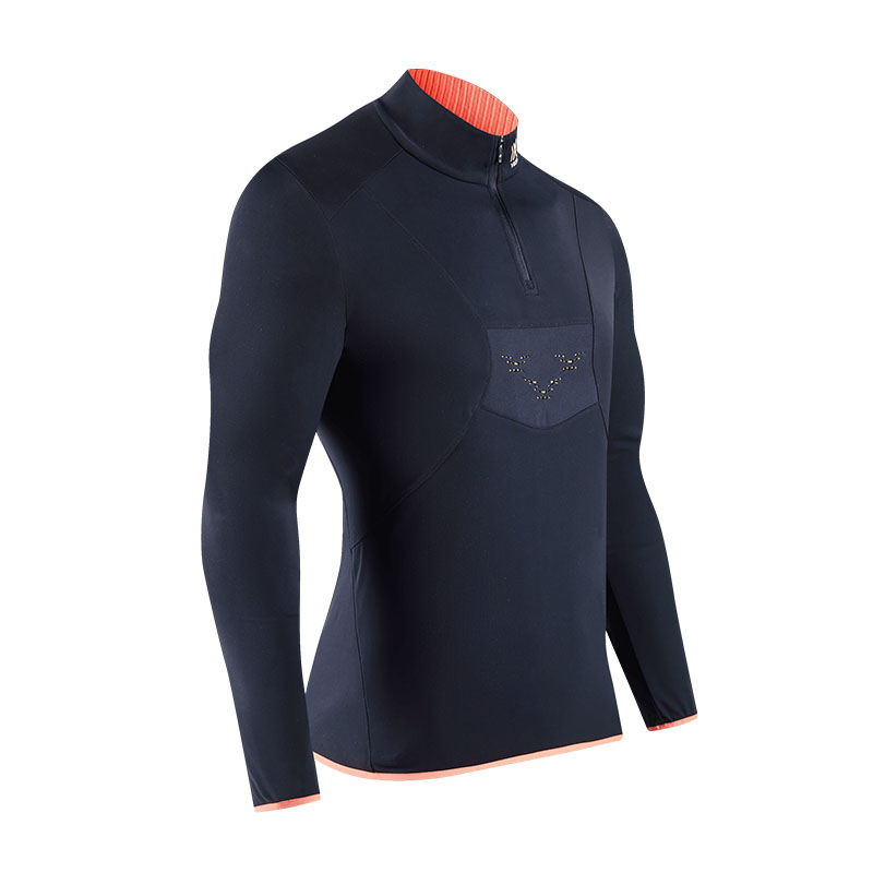 XBIONIC浣熊RACCOON半拉链套头衫 亲肤舒适弹力户外保暖秋冬男款