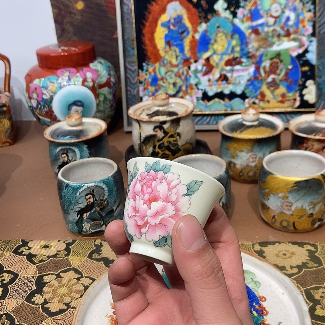 手工制作的牡丹花