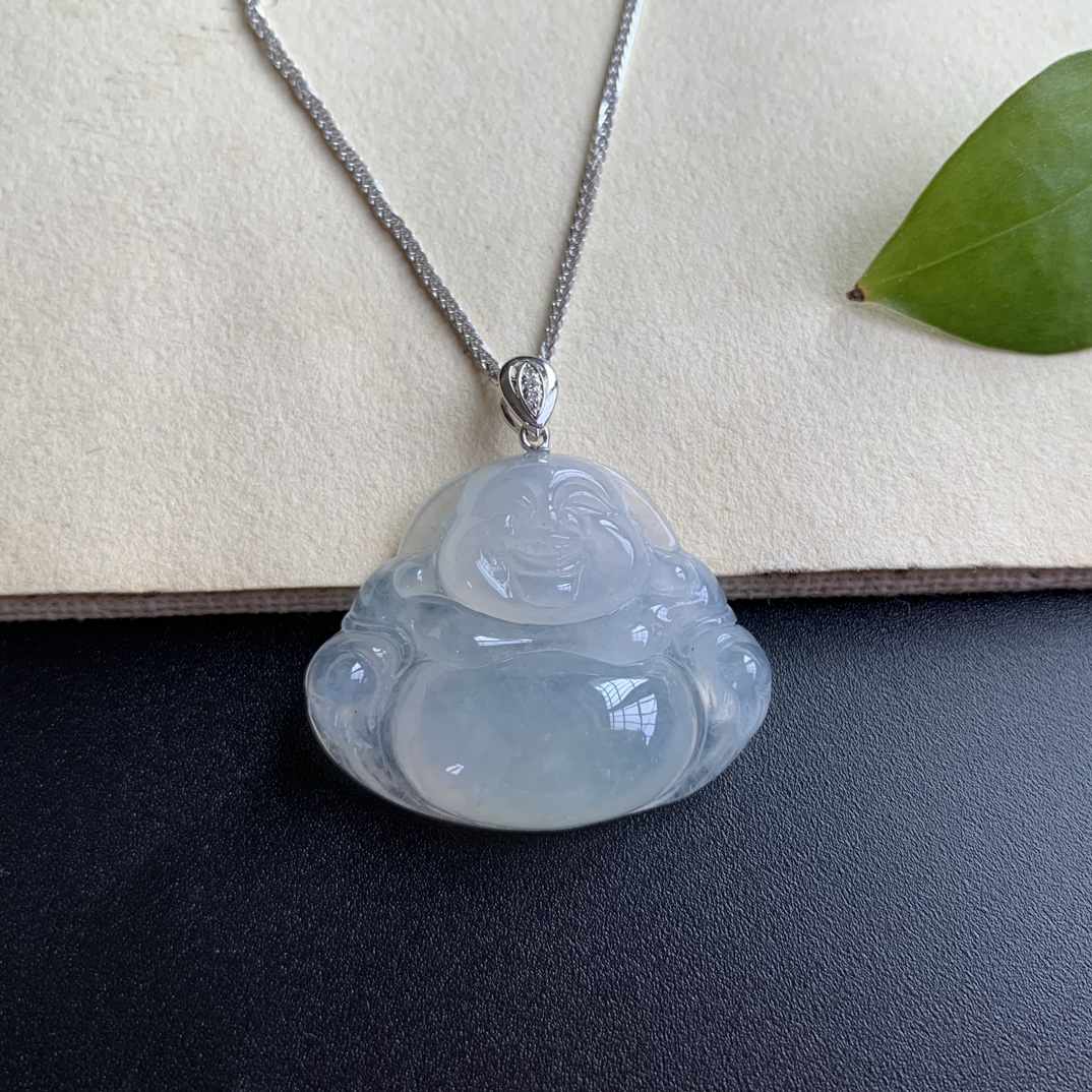 翡翠翡翠18k金《佛公》S91