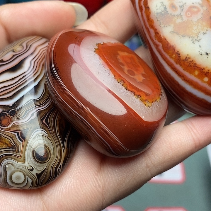 玛瑙/玉髓未镶嵌吊坠(不含链)