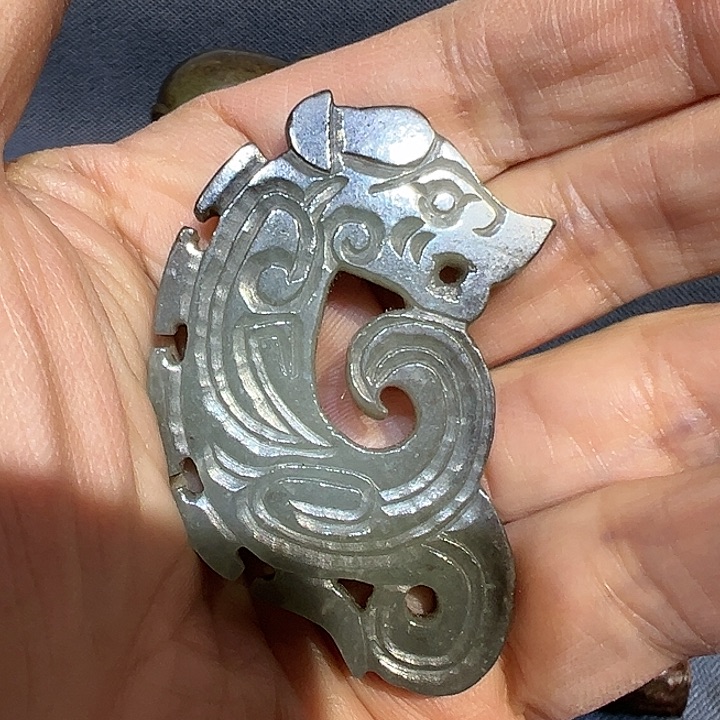 和田玉（糖玉）挂件／手把件未镶嵌