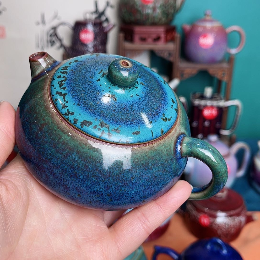 壶闲*钧瓷艺术作品壶