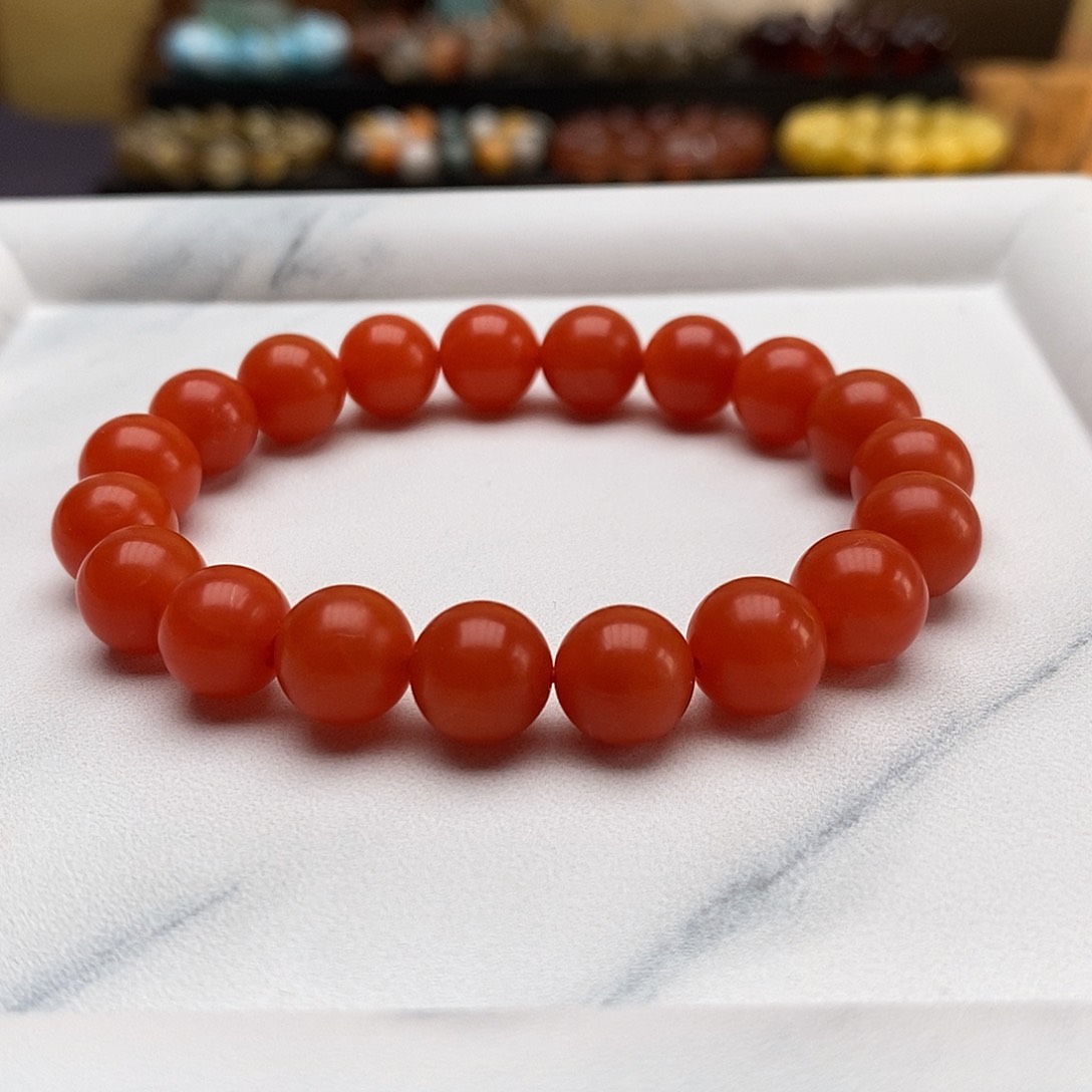 未镶嵌手链南红玛瑙