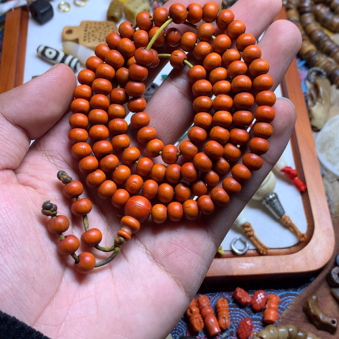 龙脊菩提吊坠藏传