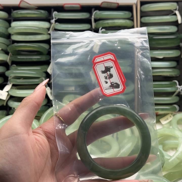 蛇纹石玉合金手镯