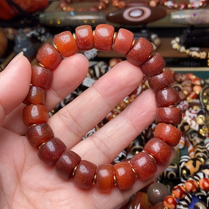 玛瑙/玉髓未镶嵌手链