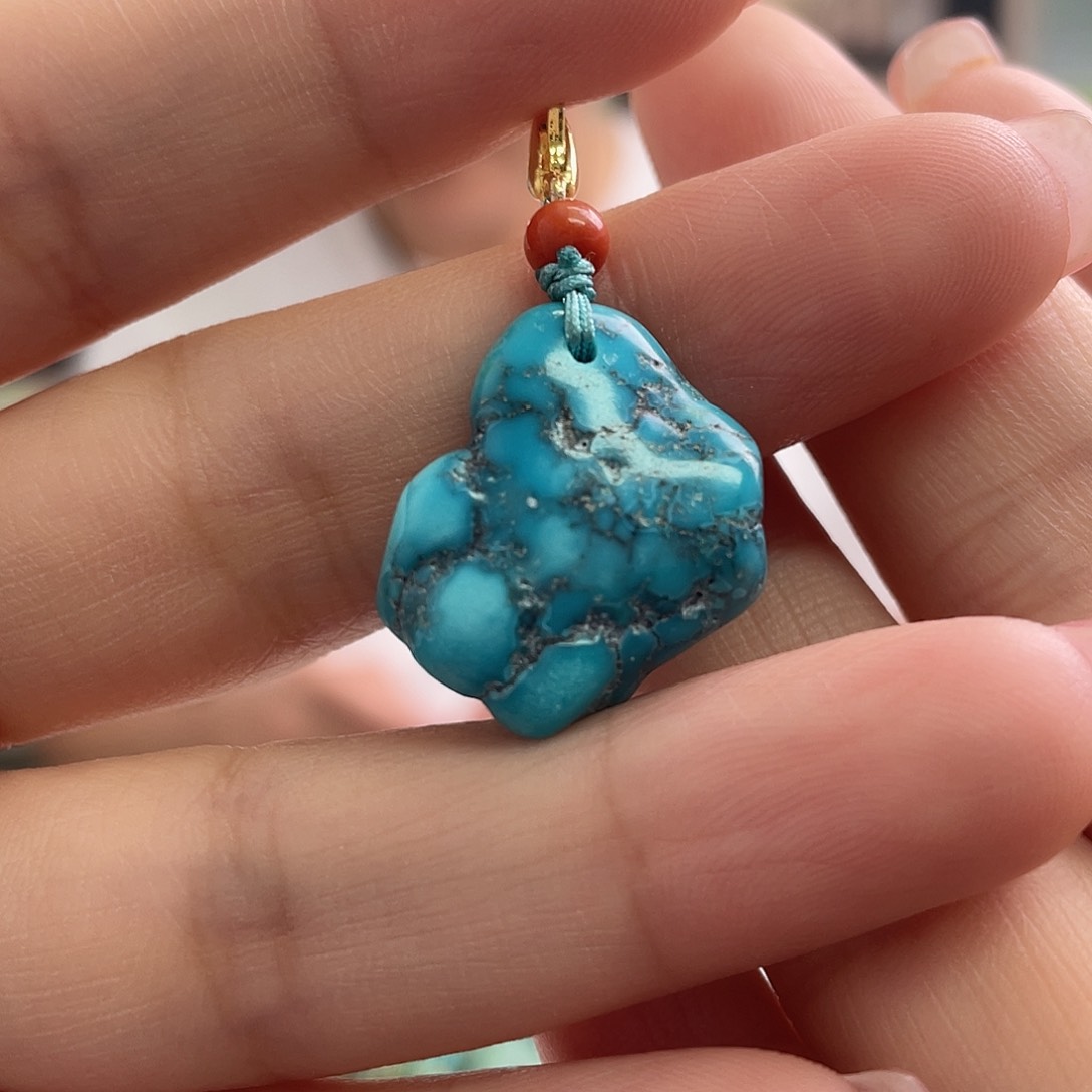 未镶嵌绿松石珠宝奇石