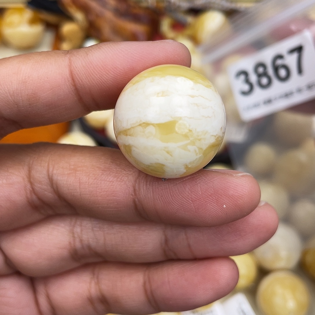 蜜蜡未镶嵌珠宝奇石粉24