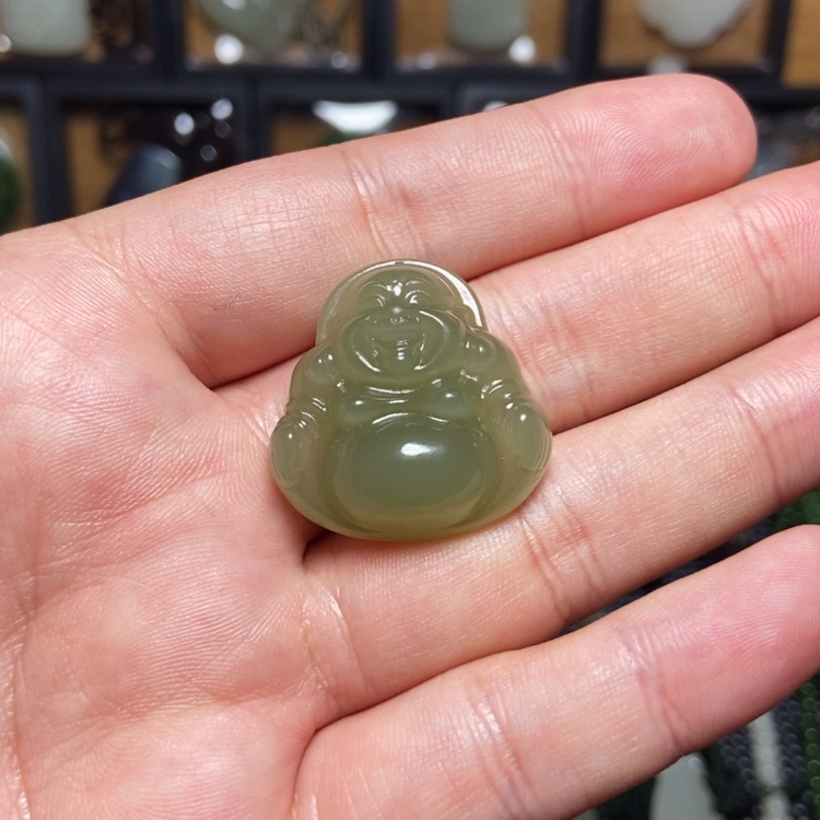 【闪购商品】和田玉颈饰未镶嵌小**满