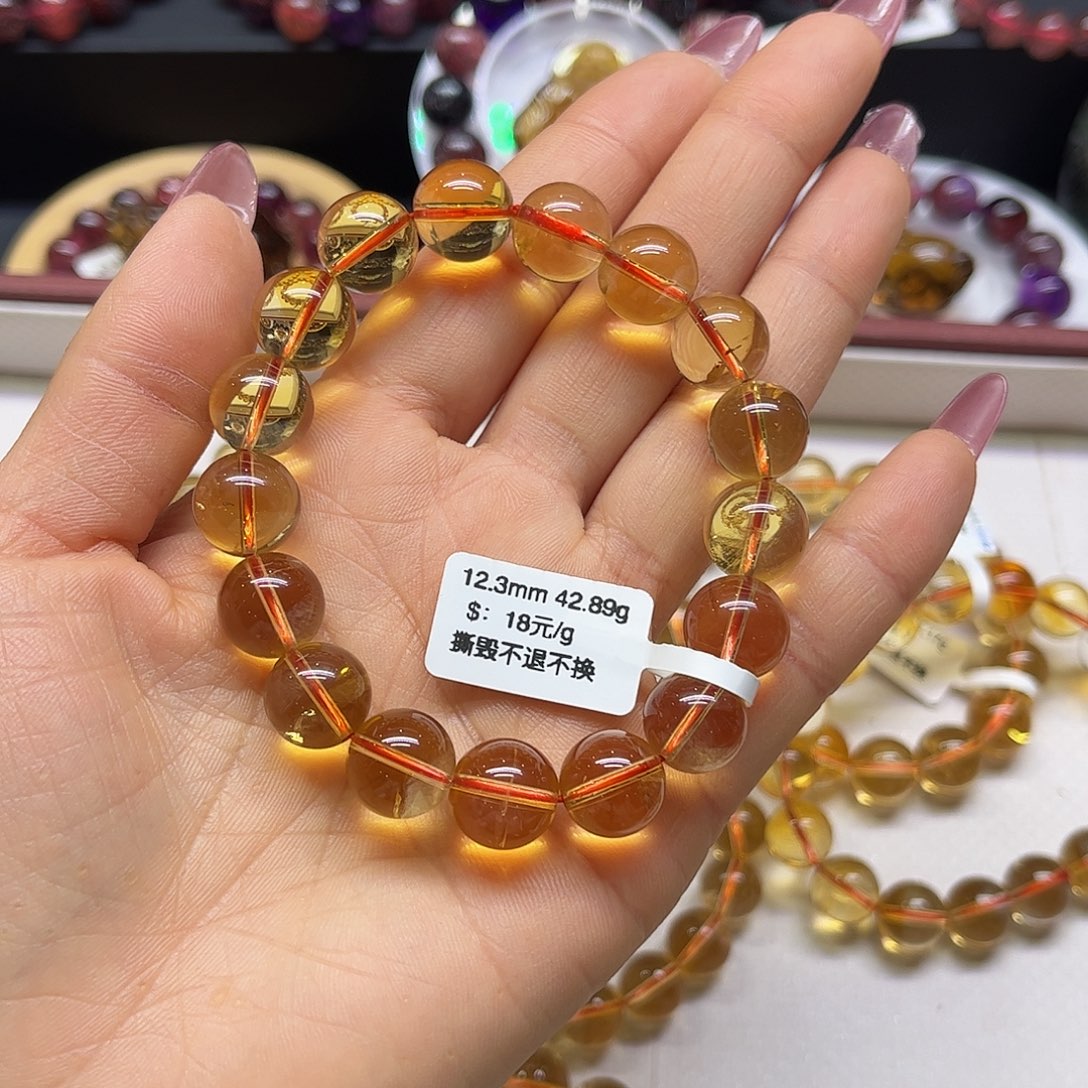 水晶手链未镶嵌手链