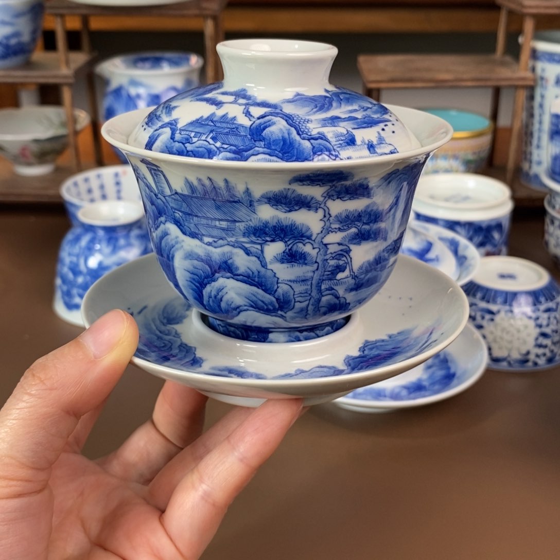 景德镇陶瓷手工手绘