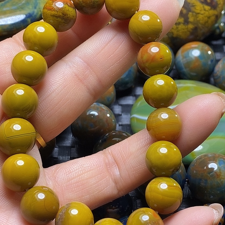 弹***弓玛瑙/玉髓未镶嵌颈饰