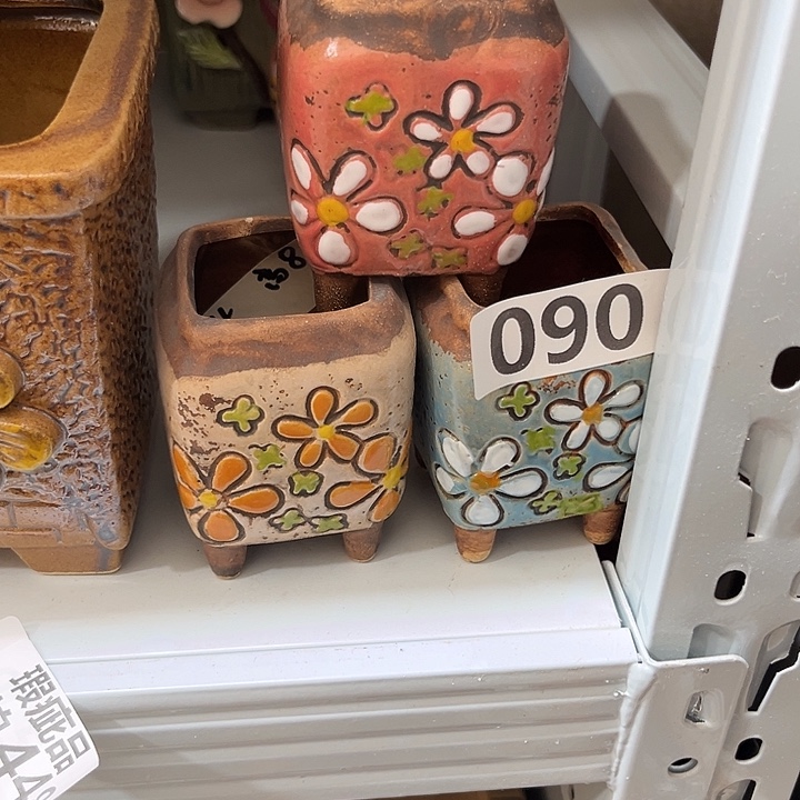 紫砂花盆粗陶材质多肉花盆