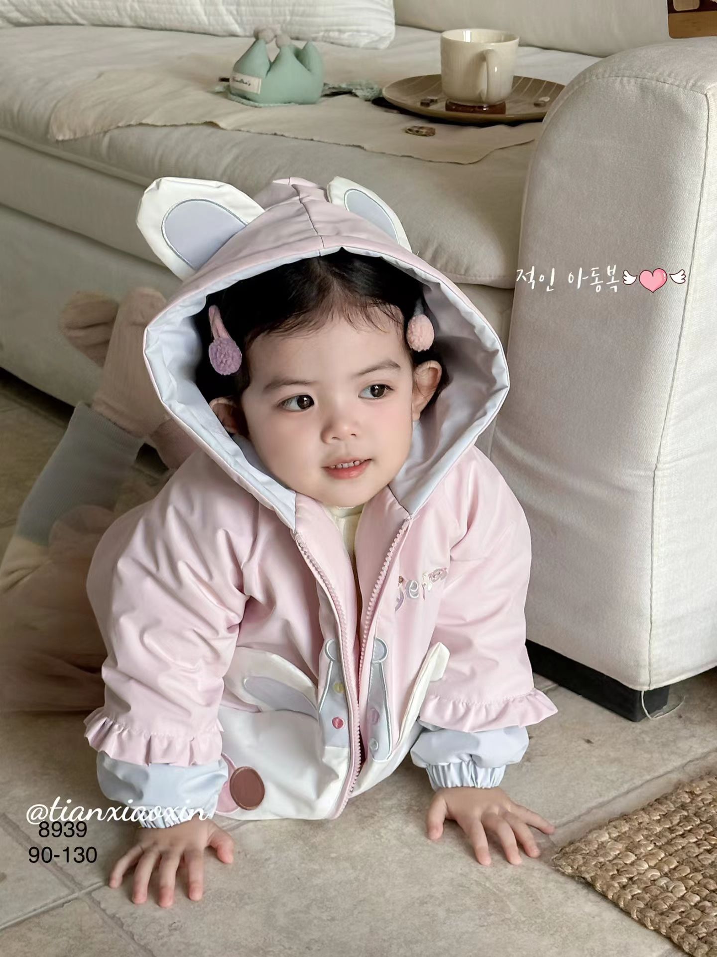 [TSTP](冬251-300）女童冬季加绒加厚外套