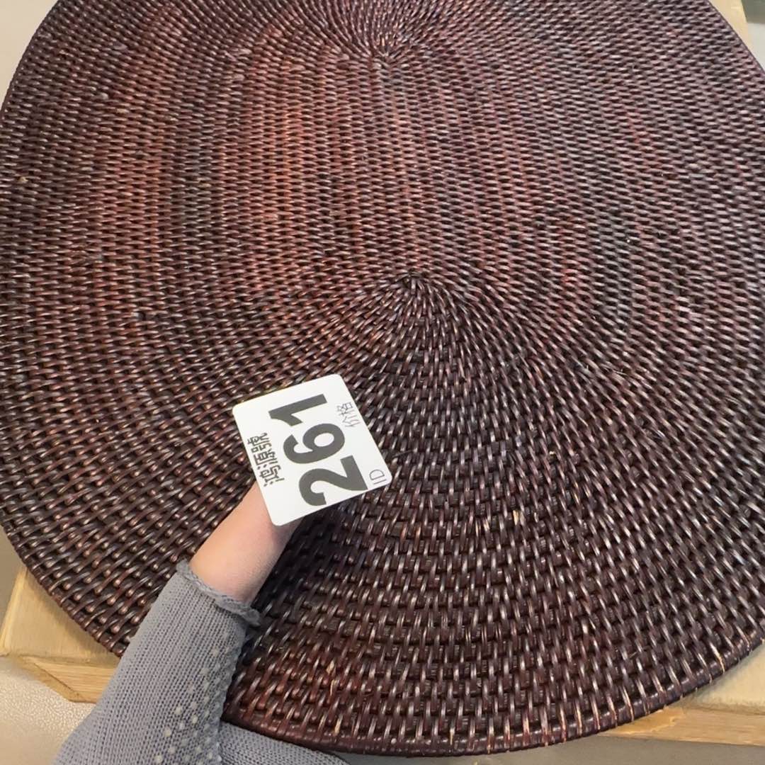 清***平藤木中古美术装饰工艺品