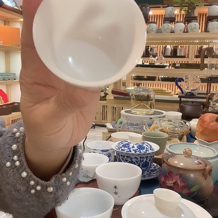 羊脂白玉主人杯冰种