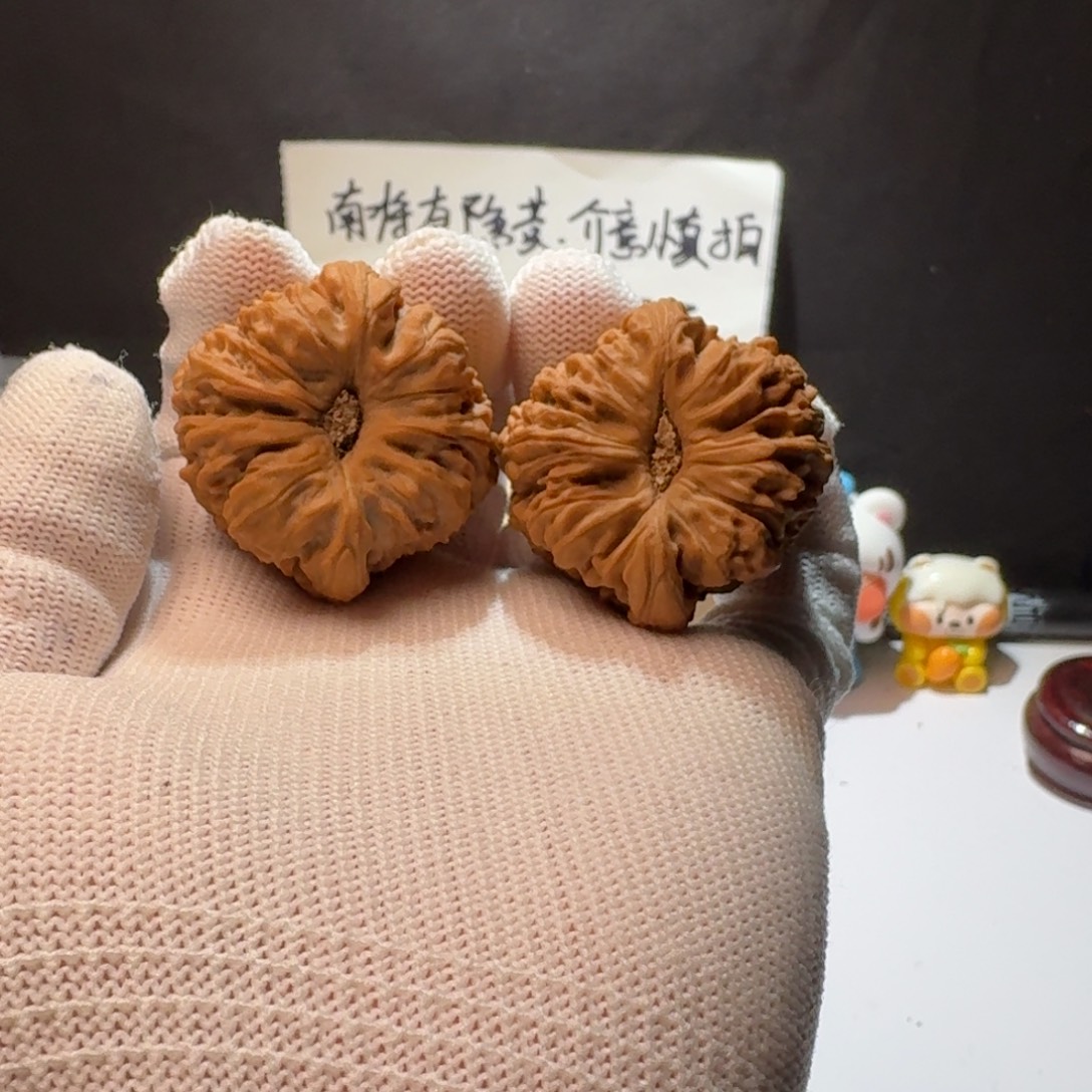 一***c把件文玩核桃3号链接拉丝窝头魔瞳大凹