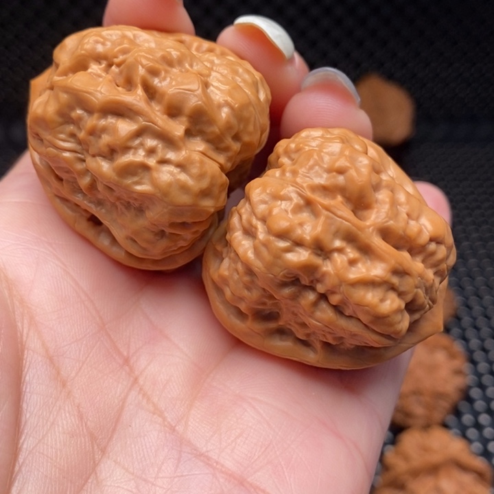 文玩核桃吊坠8蛙38肚41