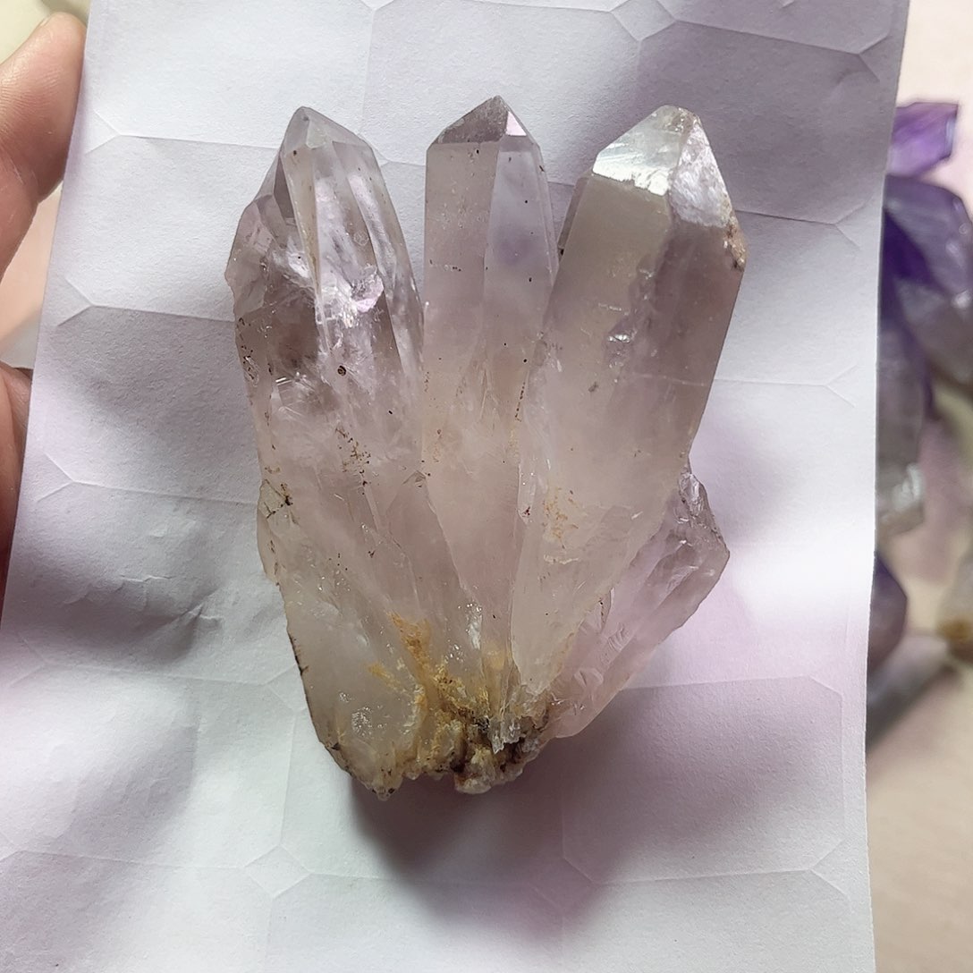 水晶天然水晶原石簇未镶嵌猎****星