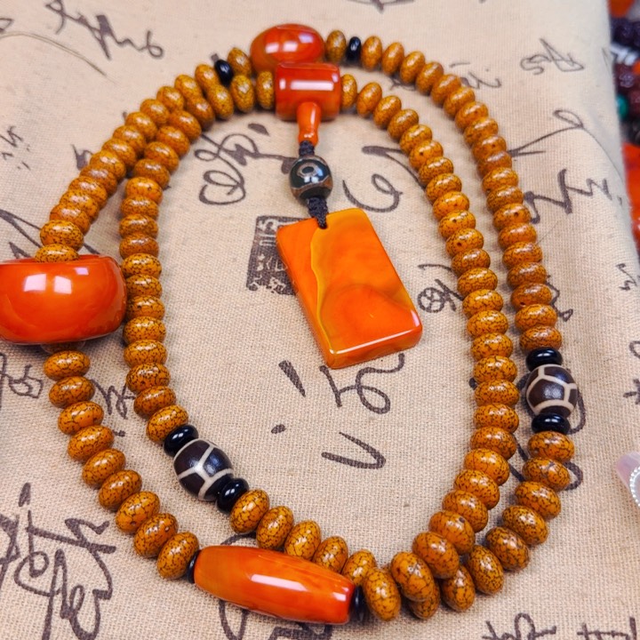 星月菩提吊坠　脖挂