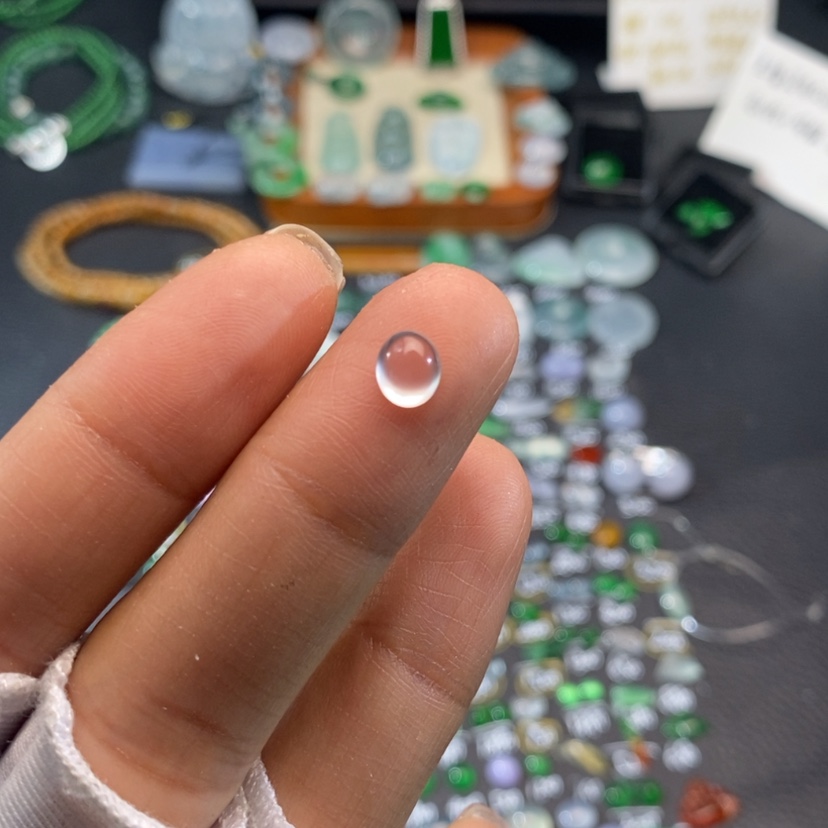 【闪购商品】翡翠挂件未镶嵌蛋