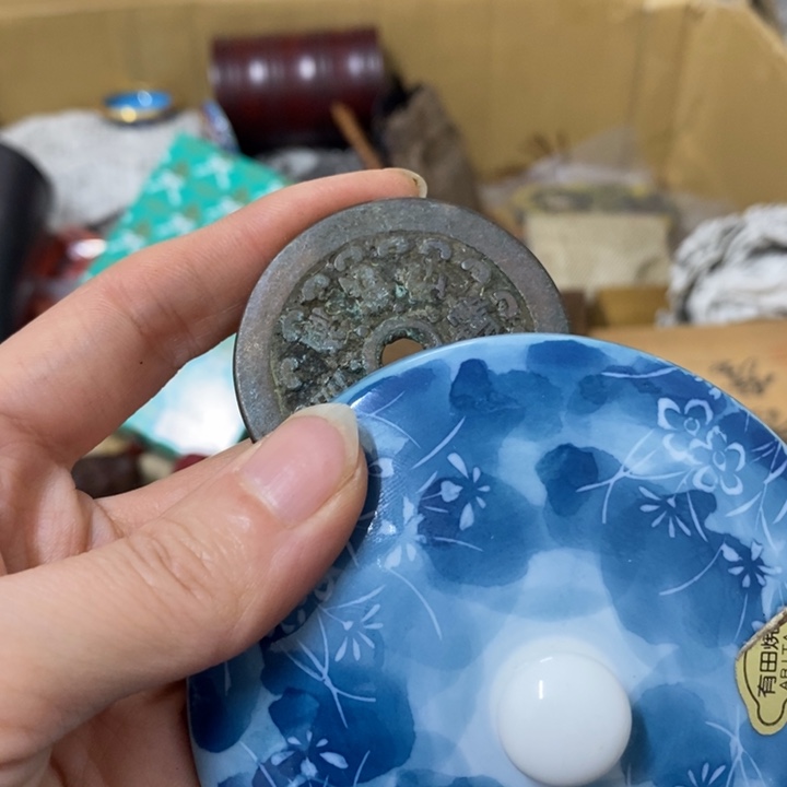 摆件中古工艺品一件