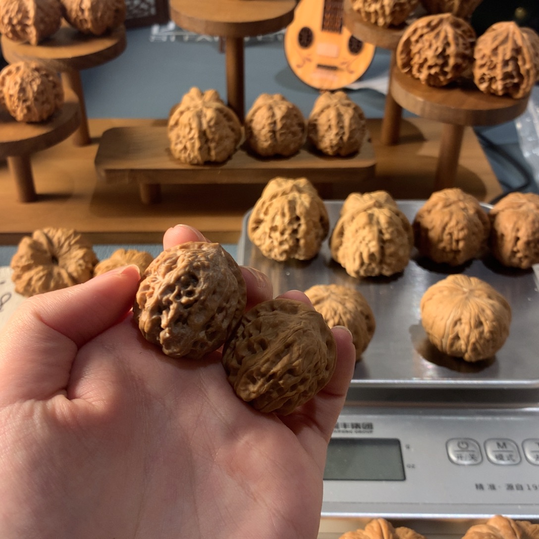 吊坠文玩核桃29黄松玉