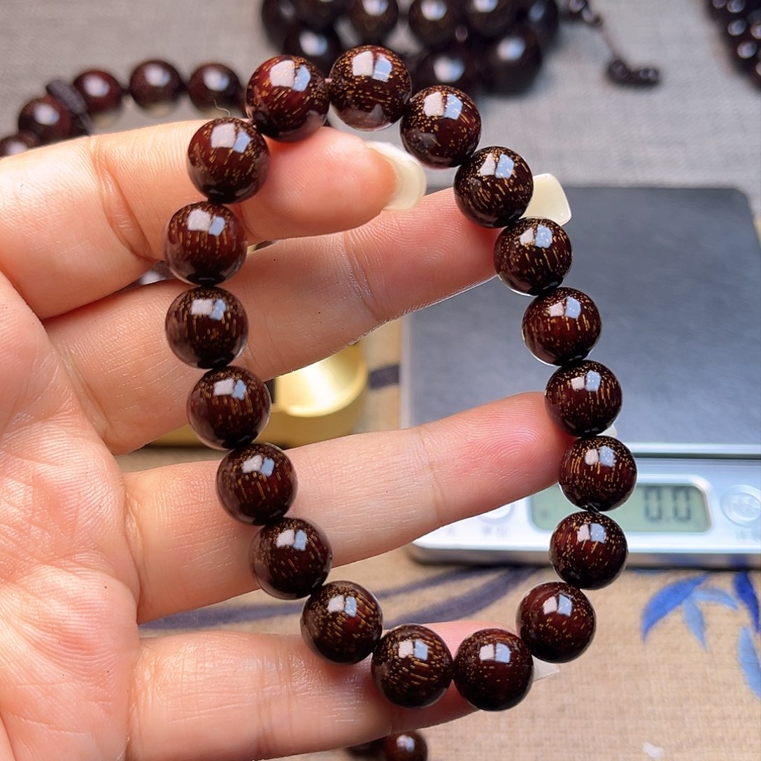 檀香紫檀（小叶紫檀）1.0 19颗爆星