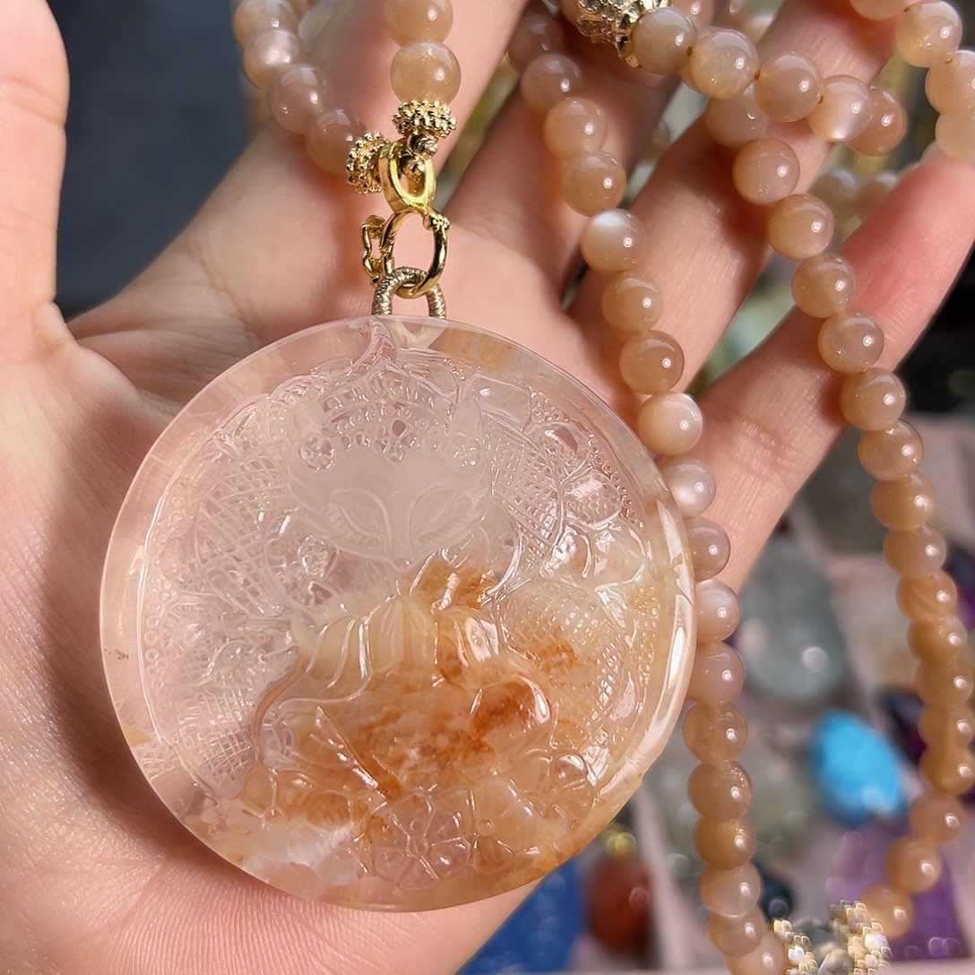 水晶颈饰未镶嵌水晶