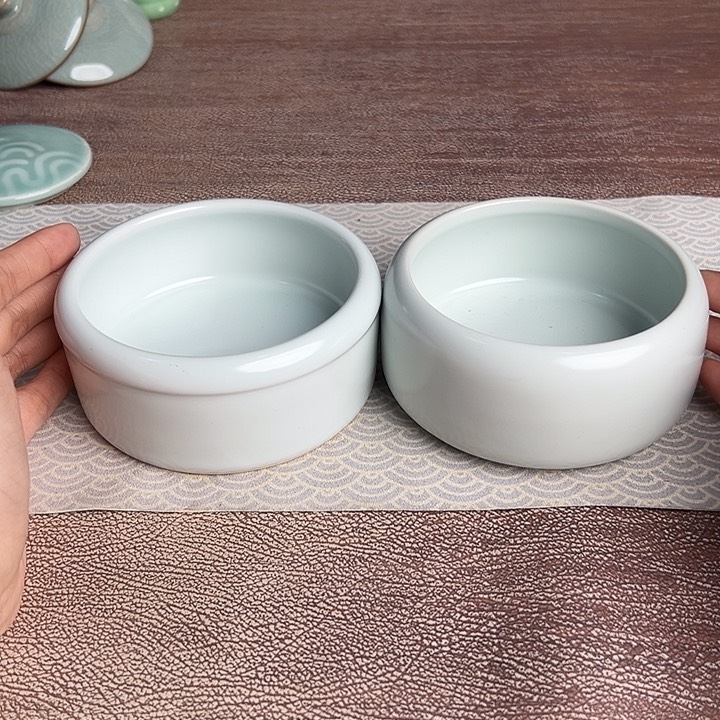 龙泉云间青瓷小米茶器