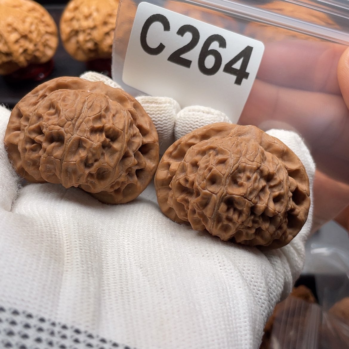 【闪购商品】文玩核桃吊坠C264全品毕业宫灯45