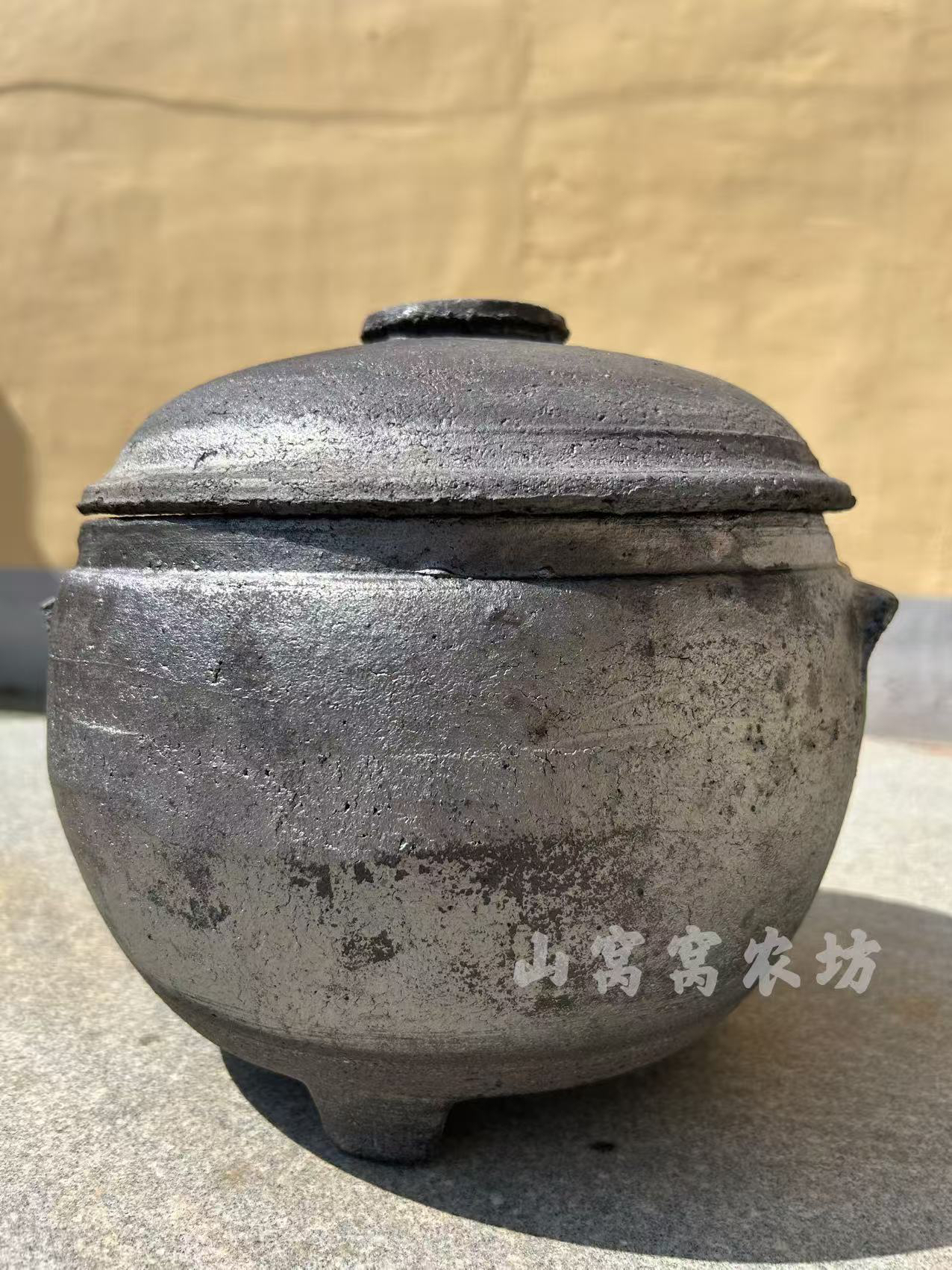 【山窝窝农坊】手工泥炉砂锅（含木箱包邮到家）