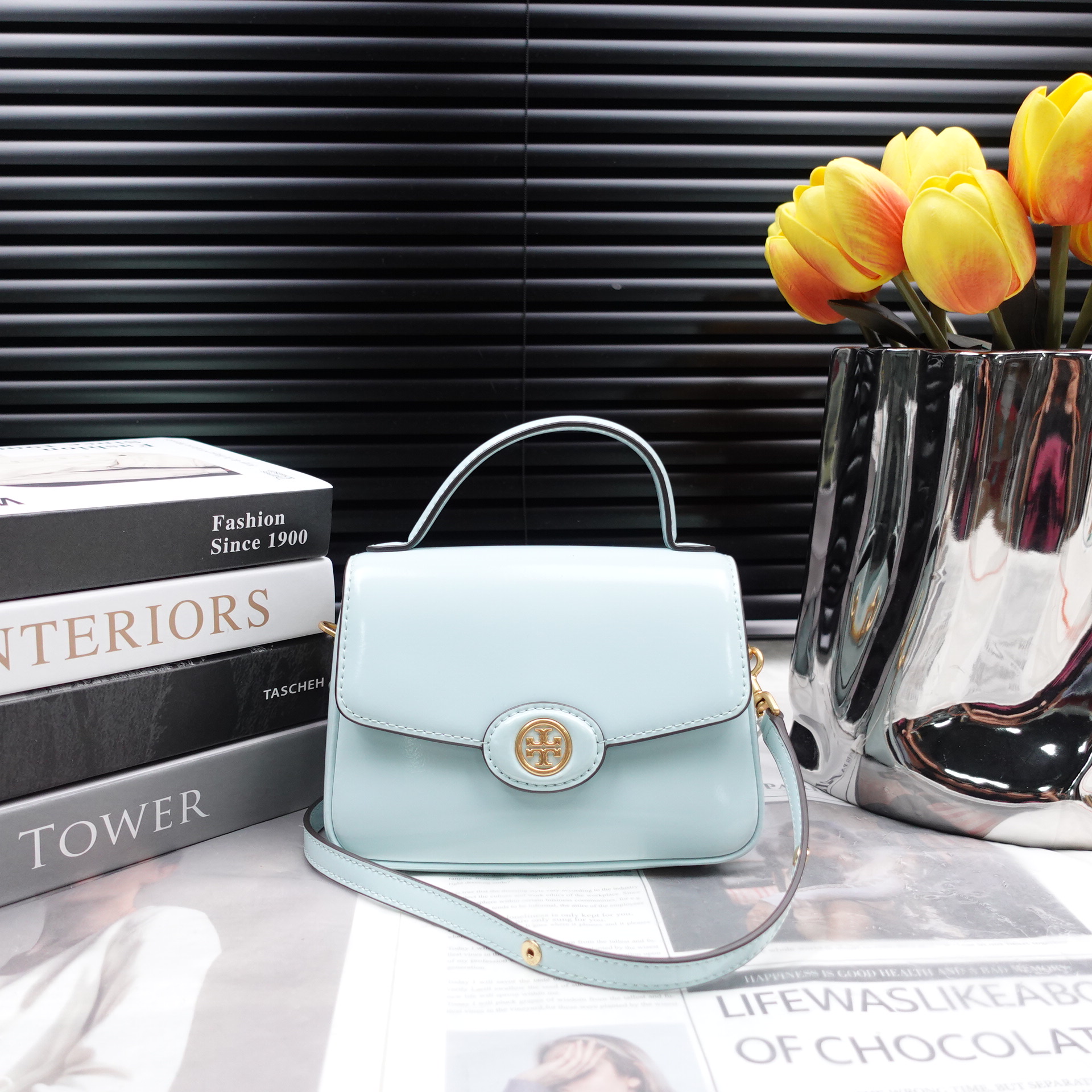 95新 TORY BURCH/汤丽柏琦 单肩包/T_ZY0000  T10249275