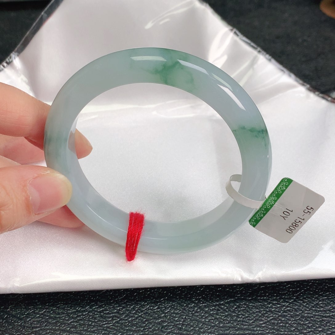 翡翠手镯未镶嵌55正