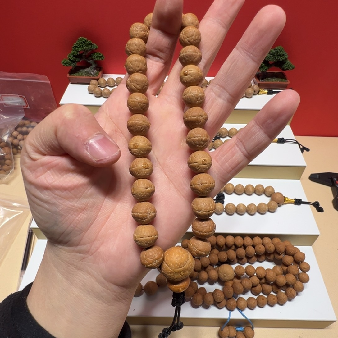 凤眼菩提手串12mm实心籽手持