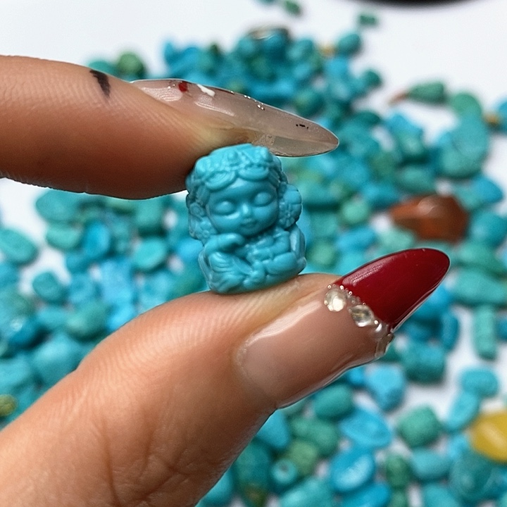 绿松石珠宝奇石未镶嵌