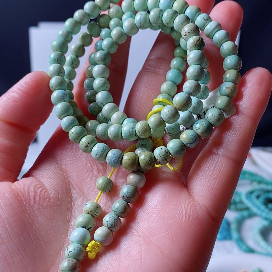 绿松石颈饰未镶嵌大*亮