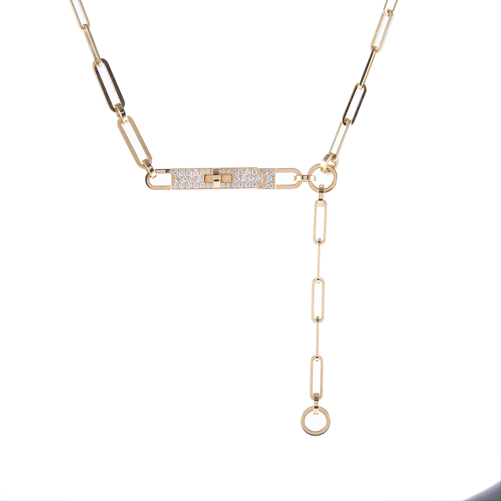 99新 Hermes/爱马仕 小花Jerry 5438184 kellychain二合一 半钻