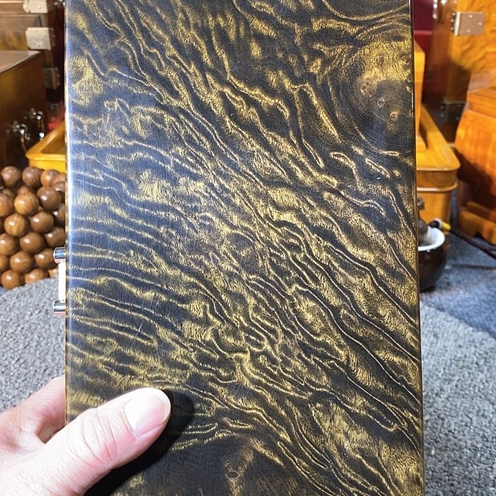 金丝楠阴沉木首饰盒