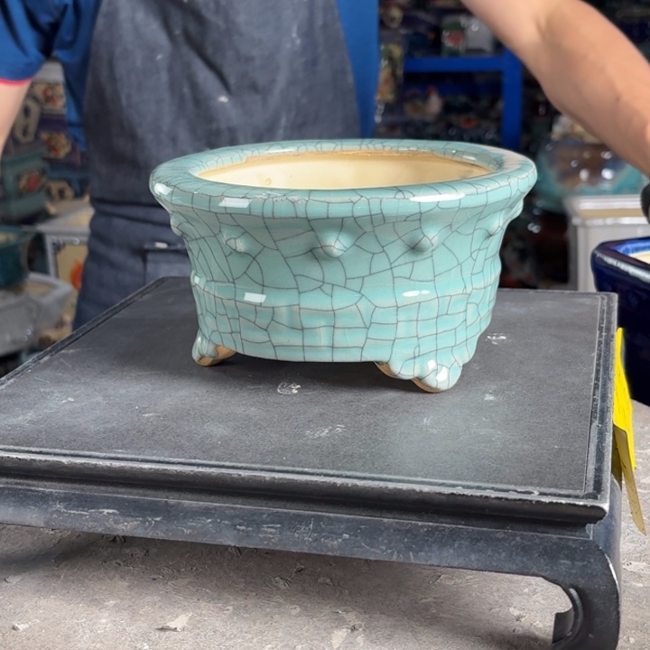 一风堂石湾花盆 内15*7.5