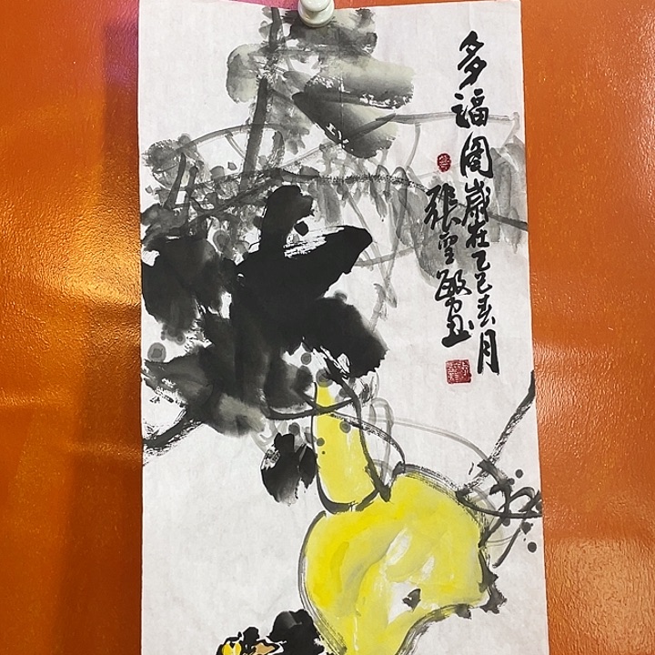 国画张圣敏先生纯手绘作品