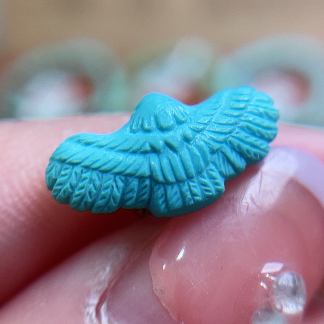 未镶嵌绿松石珠宝奇石